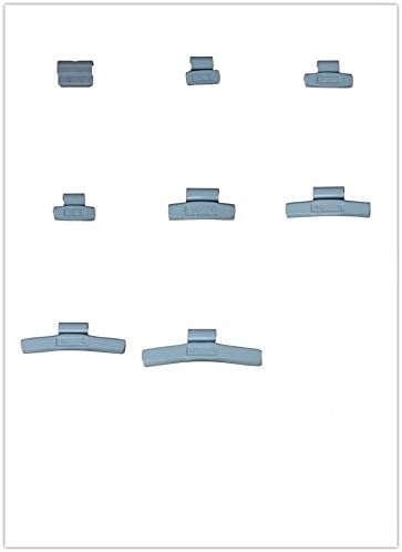XTMC 150PCS FN-S150 ASSORTMENT CLIP-ON WHEEL WEIGHTS BALANCE FN STYLE 10 15 20 25 30 40 50 60G