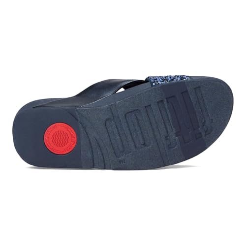 Image of FitFlop Women's, Lulu Crystal Mix Slide Sandal
