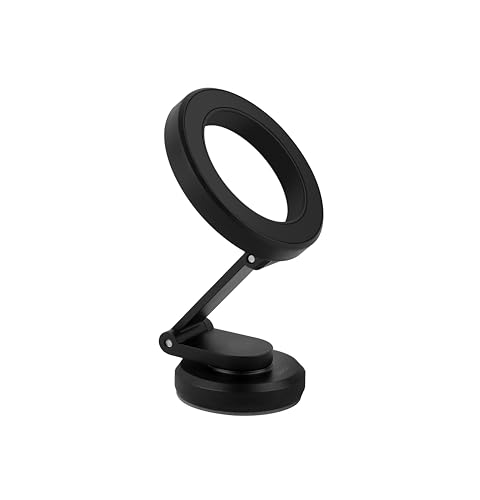 UNIQ Support Universel magnétique avec Base de Montage rotative réglable à 360 degrés pour smartphones compatibles magnétiques, série Velo