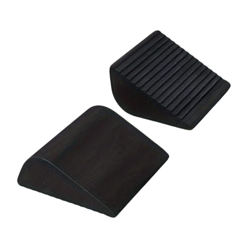 Cuña, Calf Stretcher incluye ejercicio de la tabla, no deslizante, portátil para levantamiento de pesas de yoga Pushups Gym Training Fitness Home Workout Flexibility Strength Men Women