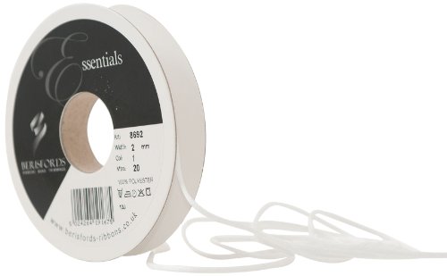 Berisfords Nastro, Bianco, 20 unità