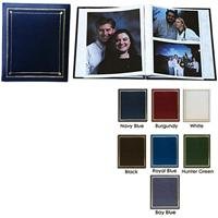 Album photo de prestige bleu à vis pour grands tirages 20,3x25,4 cm