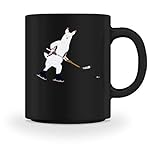 Chorchester Ideal für Eishockey und Alpaka Fans - Tasse -M-Schwarz
