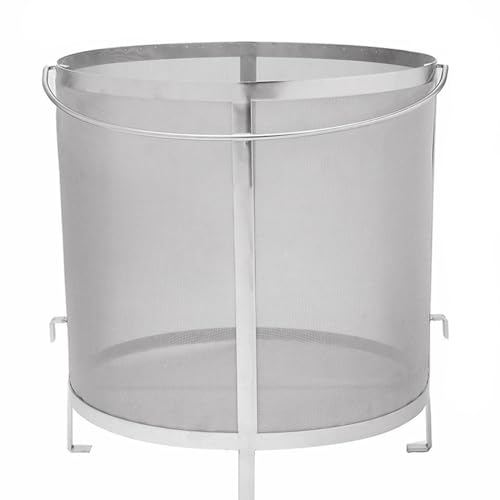 Filtre à houblon, 400 microns en acier inoxydable avec crochet pour brassage maison houblon et vin