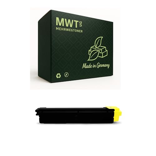 Toner TK-590Y compatible Kyocera FS-C2026 et FS-C2126 jaune Mehrwegtoner