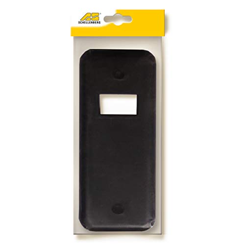 Preisvergleich Produktbild Schellenberg 53504 Abdeckplatte SOFTLINE Abdeckung für Gurtwickler, Lochabstand 10,5 cm