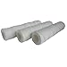 AQUAWATER - 105004 - Lot de 3 cartouches filtrante anti-sédiments bobinée 20 microns - Taille standard 10", pour filtrer les impuretés de l'eau du réfrigirateur - Durée : 6 mois - Fabriqué en France