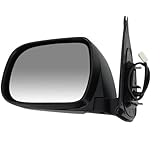 Retroviseur Complet Pour Hilux Pour Vigo 2005-2015 Assemblage Rétroviseur Latéral À 3 Broches Réglages Électriques Rétroviseur De Porte De Pièces Automobiles Extérieures(1pc left)