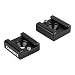 CAMVATE 2 Pieces Cold Hot Shoe for DSLR Rig Flash Light Microphone Blackmagic Cinema Camera