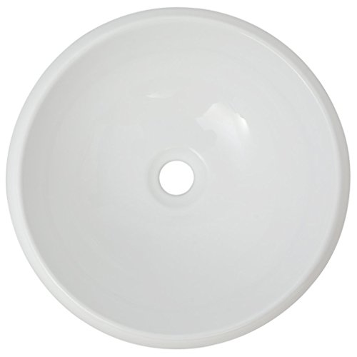Festnight-Lavabo-Redondo-Color-de-Blanco-Material-de-Ceramica-40×16-cm