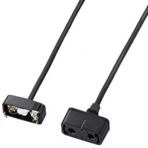Amazon 電材堂 引掛シーリング延長コード 耐荷重量5kgまで 長さ0 5m ブラック Icl505bkd 延長コード Diy 工具 ガーデン 通販