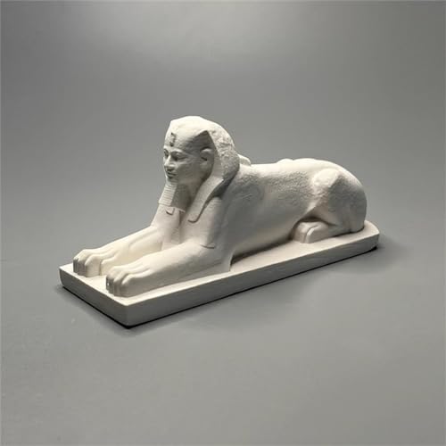Womeet Statuette de sphinx égyptien, sculpture de sphinx égyptien, artisanat, décoration de maison, bureau, mini figurine de sphinx égyptien, esquisse, pratique à faire soi-même, cadeau artistique – vue 4