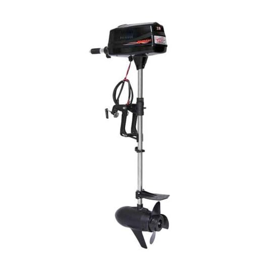 48V 7.0HP Electric Outboard Motor Boat Motor 1800W Fishing Boat Brushless Motor W/ 90° Rotatable Bracket Dinghy Kayak Marine InflatableBoat Dingy Engine Outdoor Use USA STOCK