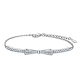 Purhole Charm Armband 925 Sterling,Bettelarmband Herz,Moments Bracelet...