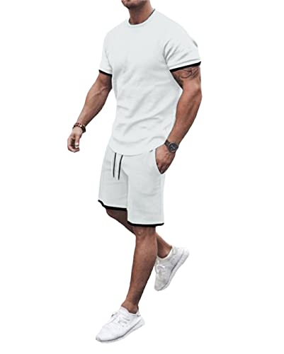 Ensemble t-shirt short homme imprimé 3D décontracté d'été taille XL ts1382