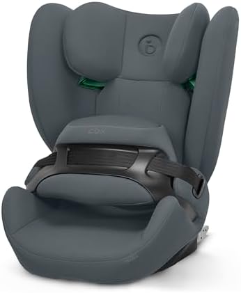 CBX by CYBEX Kinder-Autositz Pallas B i-Size, ISOFIX, 9-50kg, Grau | ISOFIX und Top-Tether, ab ca. 9 bis 50 kg, ab ca. 15 Monate bis 12 Jahre, Fangkörper für Schutz, Seitenaufprall