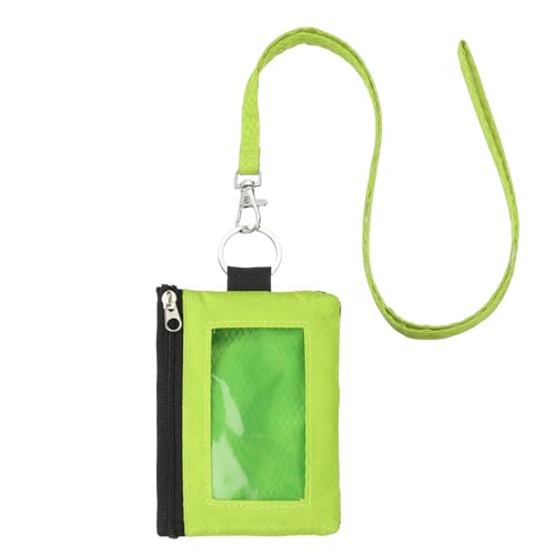 PATIKIL Carteiras minimalistas com bloqueio RFID, amarelo-verde/verde-oliva