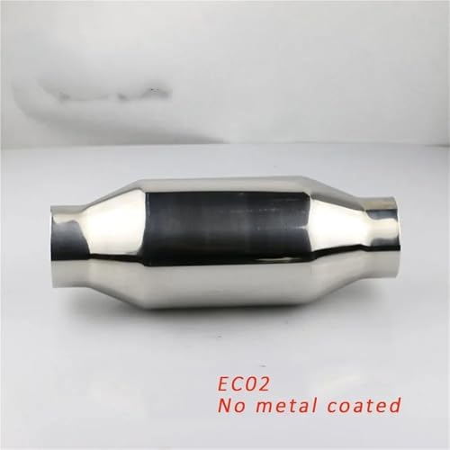 Convertidor catalitico metalico universal de 57 mm para reducir la retencion de gases 3