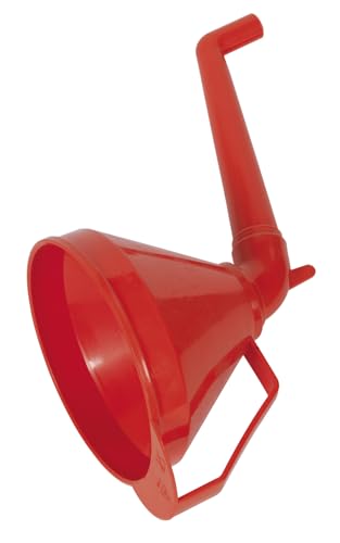 Sealey F16 Funnel With Fixed Offset Spout And Filter Medium 160Mm