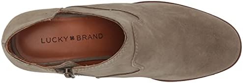 Lucky Brand Women's Zollie Bootie Ankle Boot, Fossilized, 9.5 | Image 4