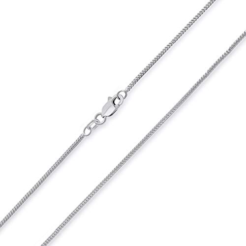 Jewelry America Solid 14k White Gold Franco Chain