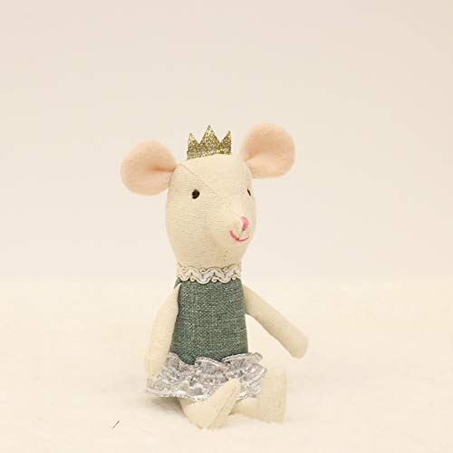 Legmic Mouse Family Dolls Cute Stuffed Animal Plush Doll Green #TOP5