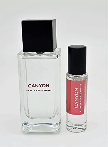 Bath & Body Works - Canyon – Men’s Collection -2- pc Bundle - Cologne - 3.4 fl oz and Mini Cologne - 0.5 fl oz. 2021