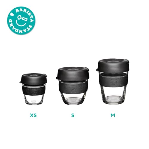 KeepCup vaso reutilizable de vidrio con tapa antivuelco 340 ml miniatura 6
