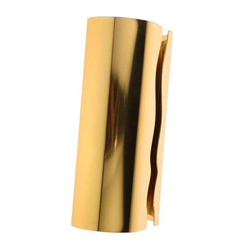 Boîte à mouchoirs dorée acier inoxydable porte-serviette table - 2