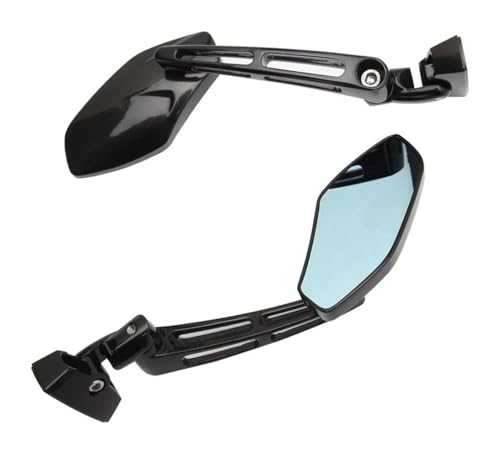 Rétroviseurs Moto CBR 600RR et 250R chromés noirs réglables
