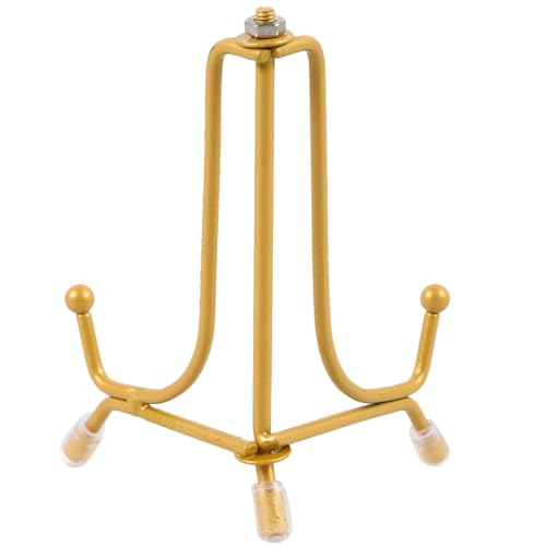 IMIKEYA Suporte De Exibição De Placa Cavalete De Placa Pequena Suporte De Placa De Ferro Para Exibiç