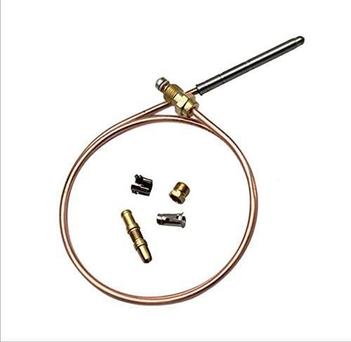 1pc Air Thermocouple For Air Heater Fireplace Oven Camping Stove Thermocouple Probe Wire Replacement Meter 600 / 900mm - ( Color: 600mm )