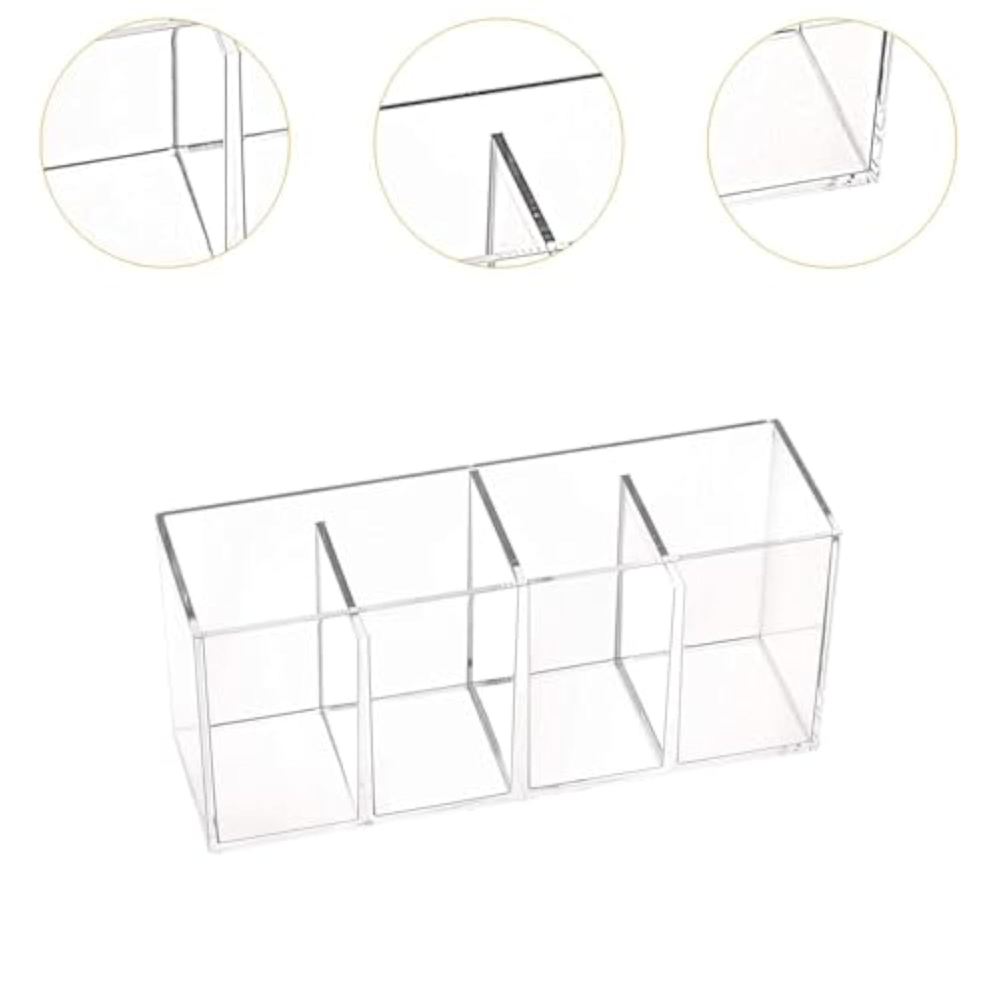 Clear Cosmetic Brushes Storage Organizer, Versatile