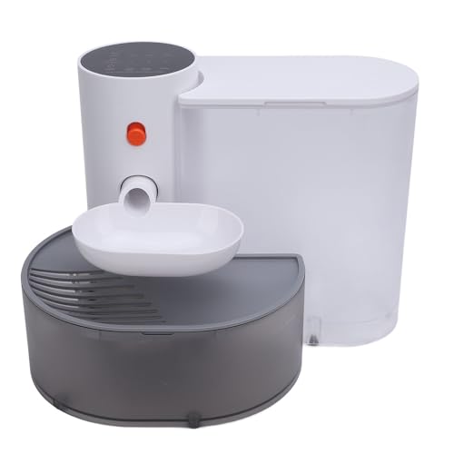 Fuente de agua para gatos 3L con batería recargable y diseño silencioso