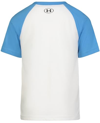 Image of Under Armour Boys' Short Sleeve Core Graphic T-Shirt, Lightweight & Breathable, Relaxed Fit
