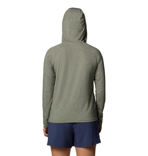 Columbia Women's PFG Uncharted Hoodie, Cypress Heather, XX-Large - image 2