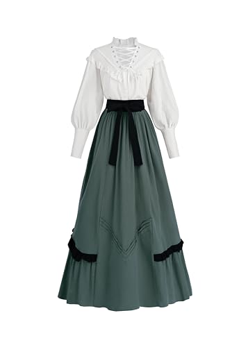 Costume de renaissance féminin idéal pour fêtes médiévales et carnaval