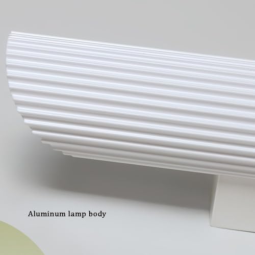 Aplique de pared moderno para interiores dorado con iluminación vertical 7