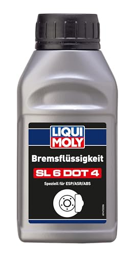 LIQUI MOLY Bremsflüssigkeit SL6 DOT 4 | 500 ml | Bremsflüssigkeit | Art.-Nr.: 21167, Silber