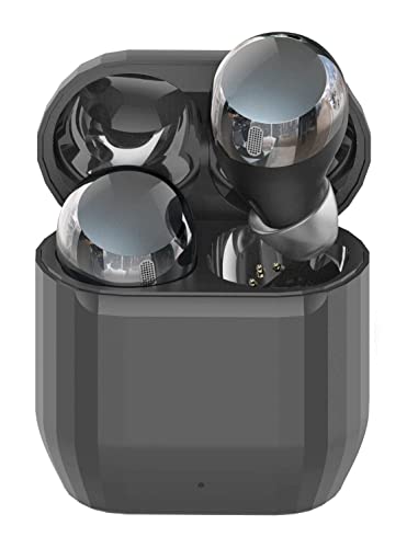 EXFIT T100 ANC | Auriculares Bluetooth inalámbricos, cancelación activa de ruido, Bluetooth 5.2, IPX4 impermeable, detección intrauditiva, 6 micrófonos, tiempo de reproducción 24 horas, auriculares