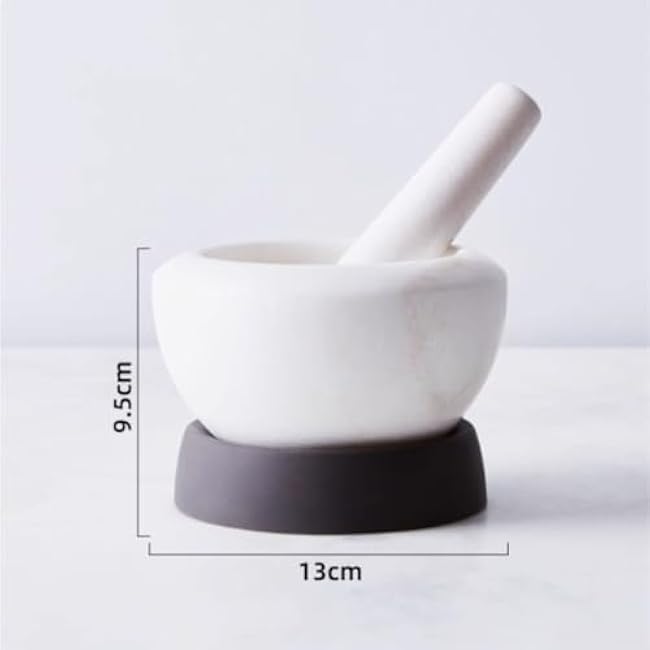Mortar and Pestle Set Garlic Pounder Household Grinder Manual Garlic Masher Garlic Mortar and Pestle Set Seasoning Spice Tools