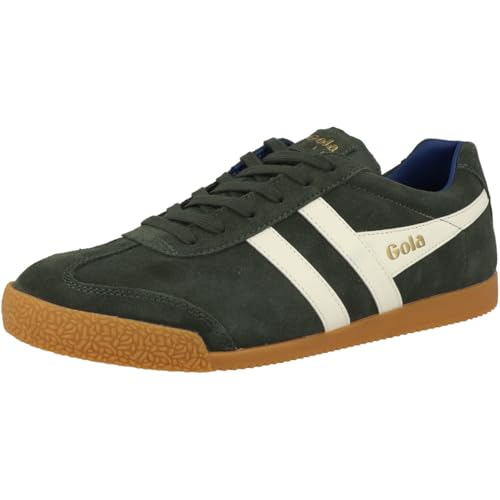 Image of Gola, Men's, Harrier, Dark Khaki /Off White /Marine Blue, 13, Medium
