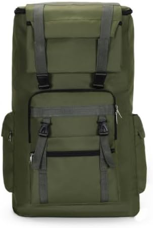 Super Large Leisure Travel Backpack, Outdoor Hiking Luggage Camouflage Multifunctional Hiking Bag, (30 * 18 * 12.8 Inches) (Camouflage)