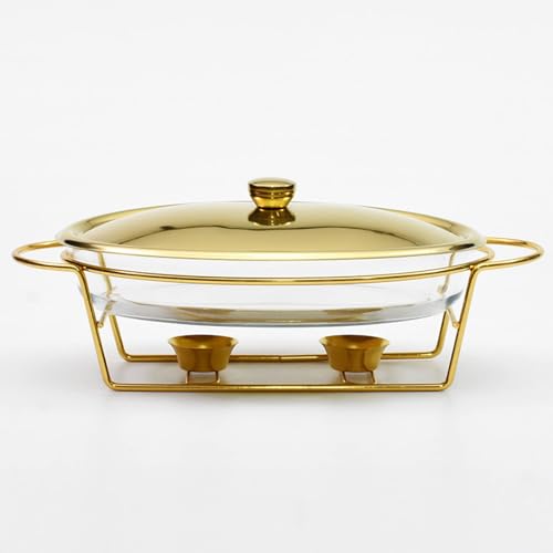 Récipient chauffant pour aliments de 3 L pour banquet et traiteur