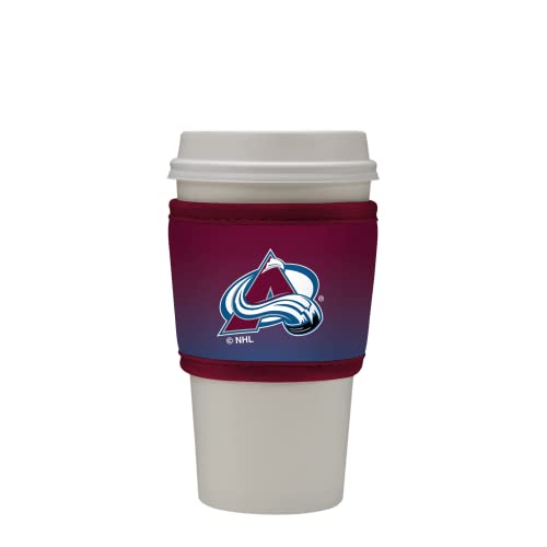Sok It HotSok NHL Hockey Coffee & Tea Sleeve Insulated Neoprene Cover (Colorado Avalanche, One Size Coffee Sleeve)