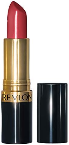 Lipstick by Revlon, Super Lustrous Lipstick, High Impact Lipcolor with Moisturizing Creamy Formula, Infused with Vitamin E and Avocado Oil, 525 Wine with Everything Cream