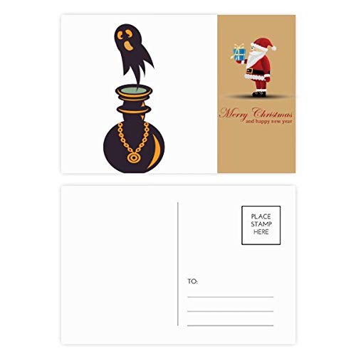 Fantômes de Noël et Halloween : 20 cartes postales pleines de nostalgie et de poésie hivernale