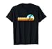 Conception de vélos de montagne de style rétro pour les T-Shirt