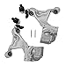 HonHuCo Front Left & Right Lower Control Arm Kit with Ball Joints Fit for Infiniti G37 2009-2013 3.7L, G25 2011-2012 2.5L, G35 2007-2008 3.5L, 2015 Q40 3.7L AWD 54500-1NA4B 54501-1NA4B