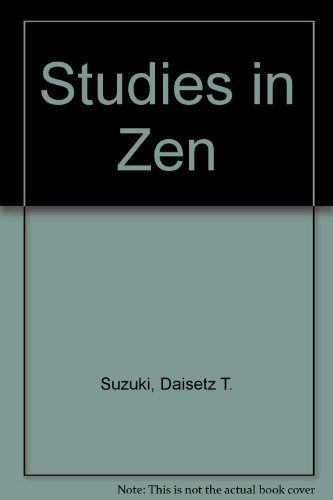 Studies in Zen 0440583713 Book Cover